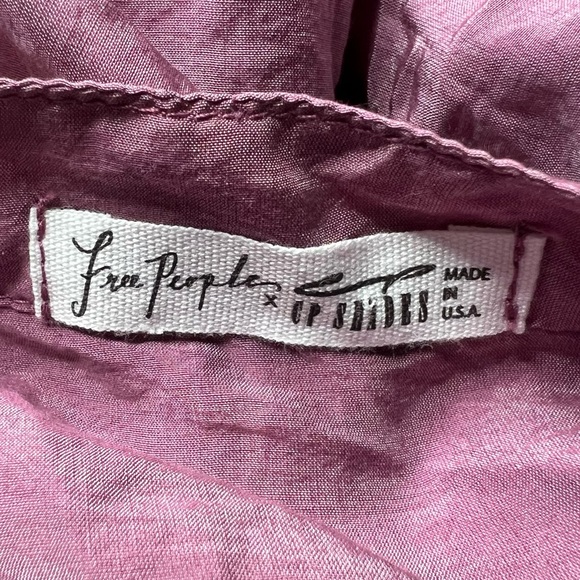 Free People x CP Shades Maike Tunic Peasant Dress Midi Length - Picture 4 of 6